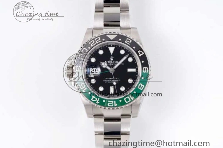 0409 HighQuality GMT Master II 126720 VTNR 904L SS Clean Factory 1:1 Best Edition on Oyster Bracelet VR3186 CHS 2375